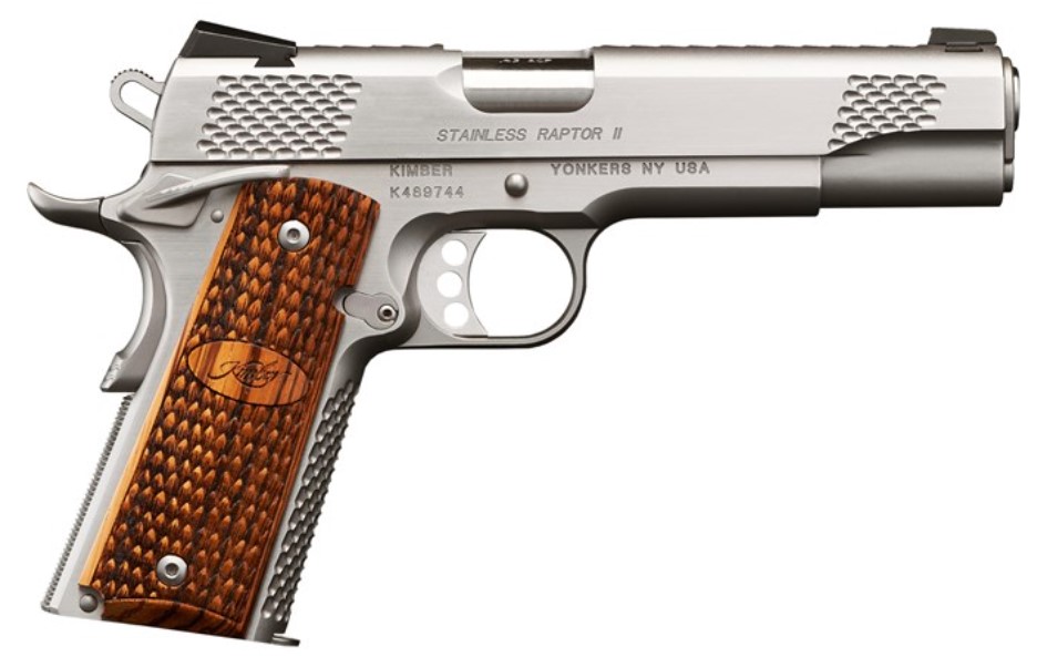 KIMBER STAINLESS RAPTOR II 1911 10MM 5IN BARREL 8RD 3200386 - Taurus Savings